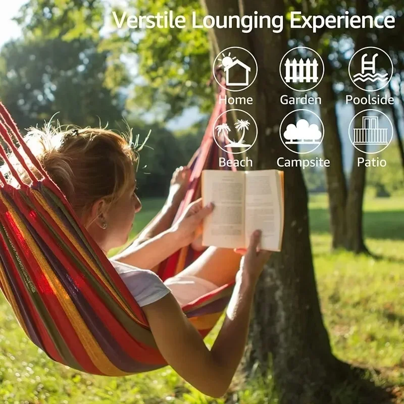 Camping Hammock - Amaca da campeggio in tela per