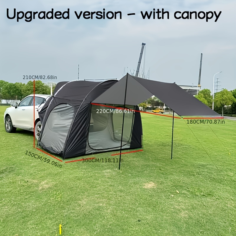 Outdoor Camping Car Tail Tent - Tenda da Campeggio per Auto, Tettoia
