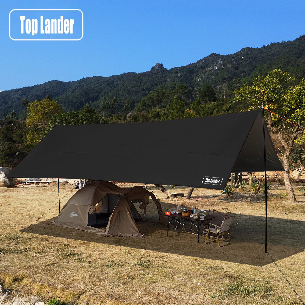 Waterproof Tarp Shelter - Oxford grande telo impermeabile 4x6m riparo