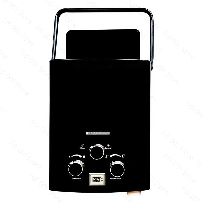 Outdoor Camping Hot Water Shower - Scaldabagno a Gas Portatile Senza Serbatoio