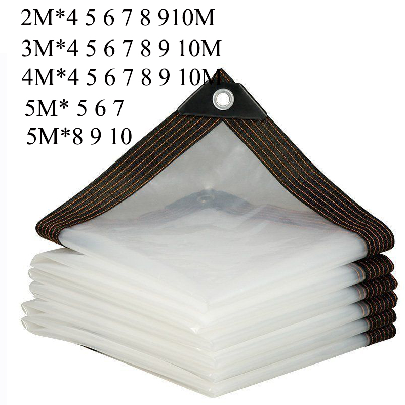 Waterproof Tarp Shelter - Telone trasparente 2*3 4 5 6