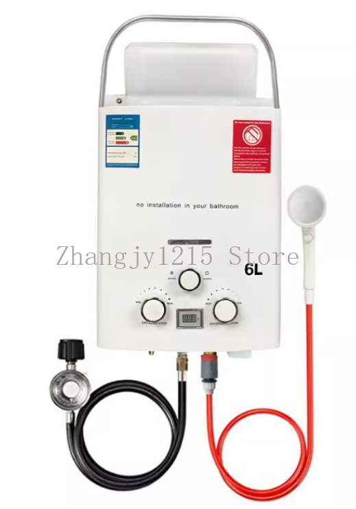 Outdoor Camping Hot Water Shower - Scaldabagno senza serbatoio a gas propano
