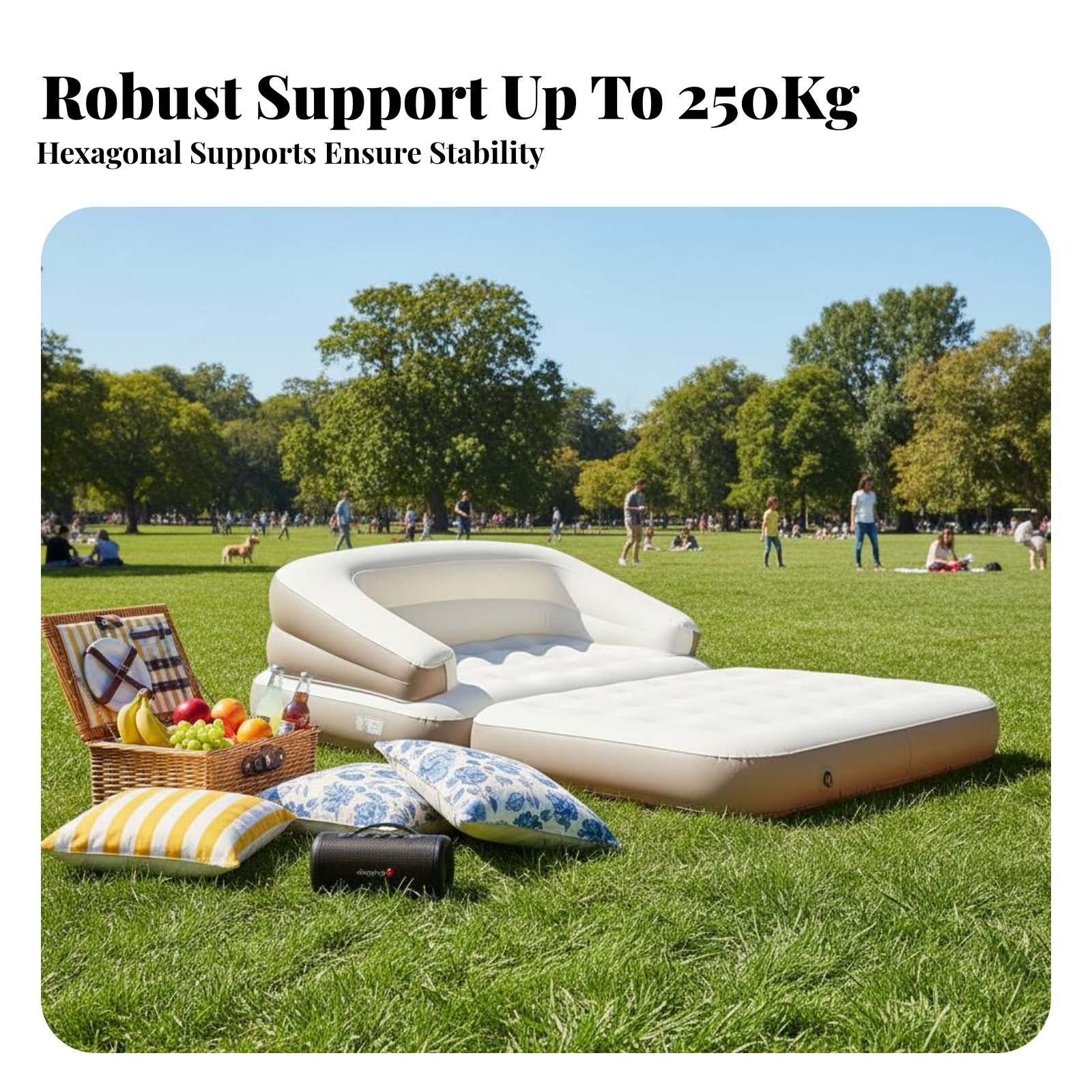 Bed Outdoor Camping - Materasso Gonfiabile, Divano Letto Pieghevole, per