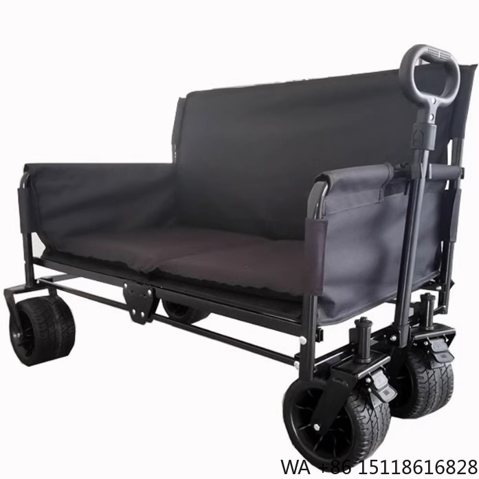 Outdoor Camping Folding Table - Carrello Pieghevole Multifunzionale JXFT a Quattro