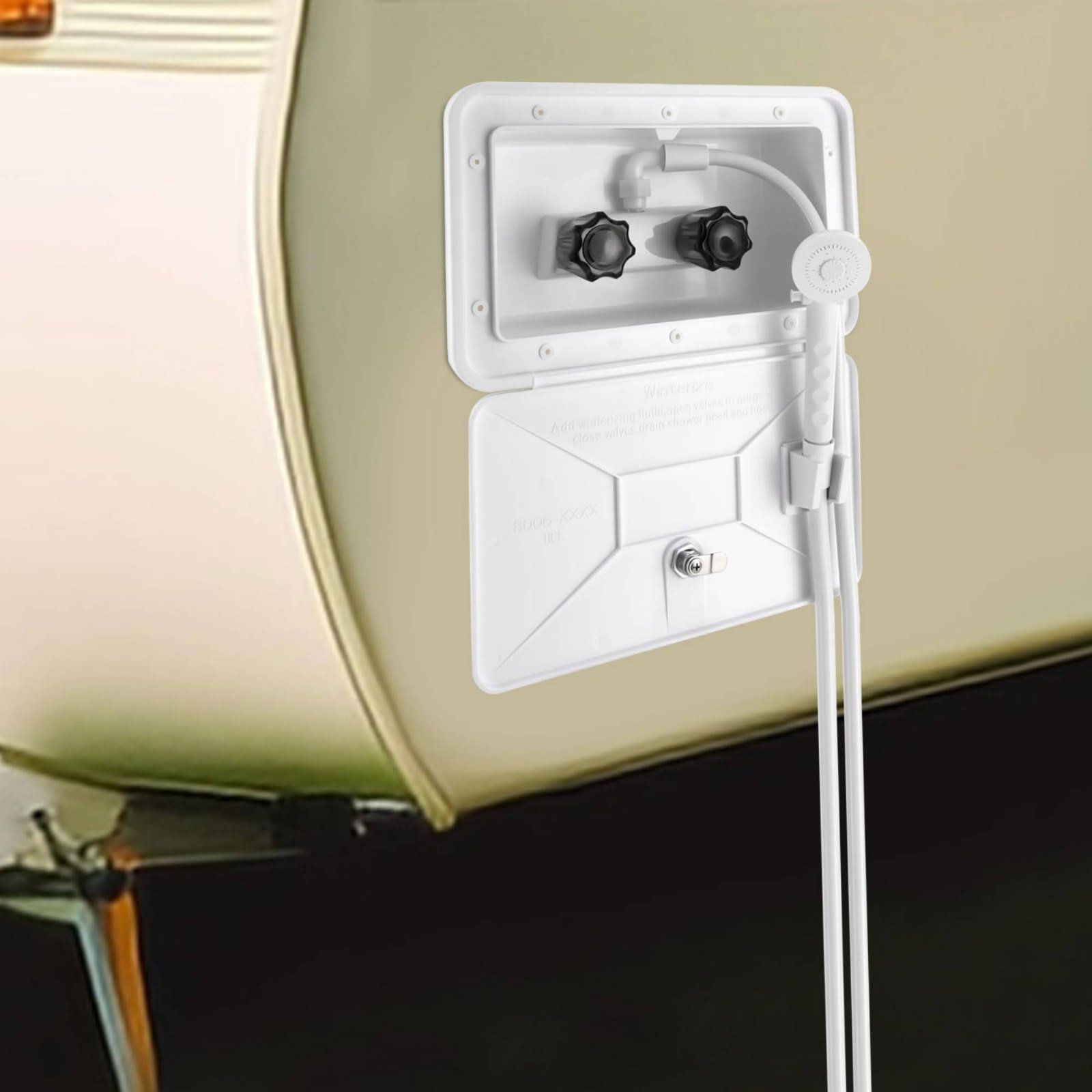 Outdoor Camping Showers - Box Doccia Esterno per Camper, Kit