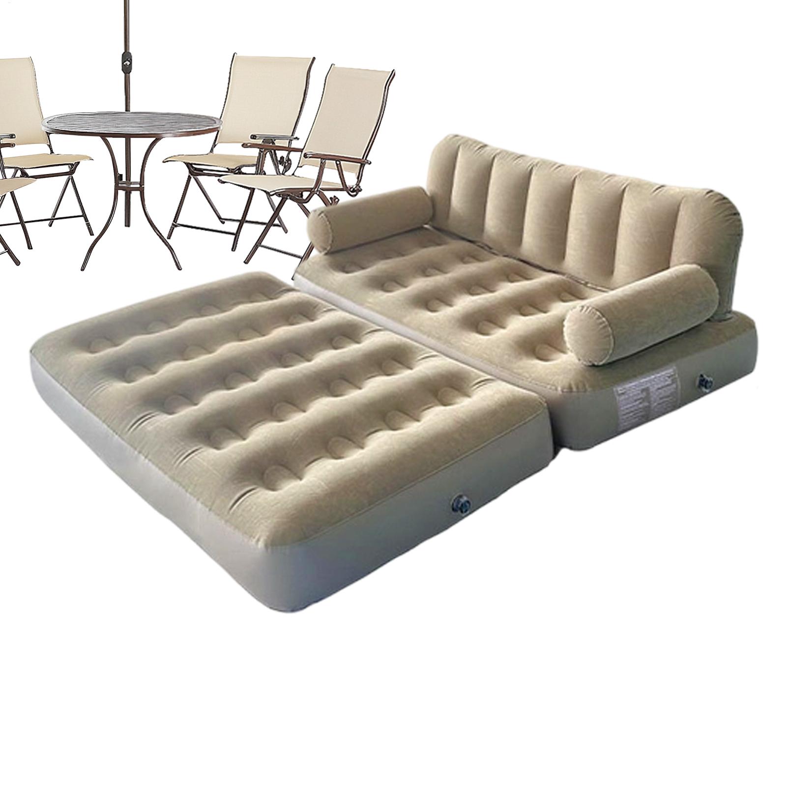 Bed Outdoor Camping - Divano gonfiabile con pompa ad aria,