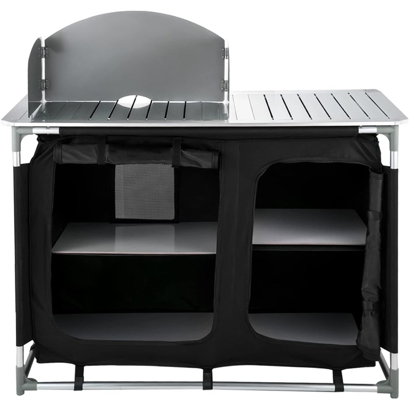 Outdoor Camping Kitchen Set - Set da Pranzo Moderno in Alluminio