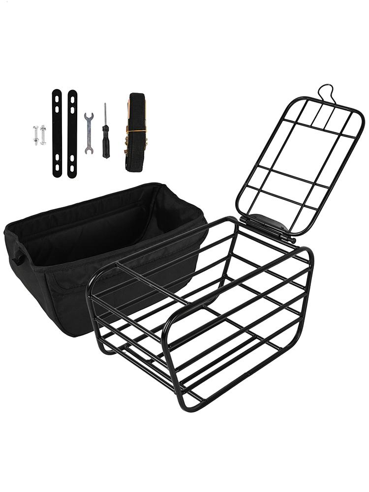 Outdoor Camping Stores - Cestino posteriore per bici, robusto organizer