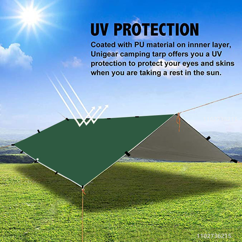 Waterproof Tarp Shelter - 19 punti di caduta tenda telo