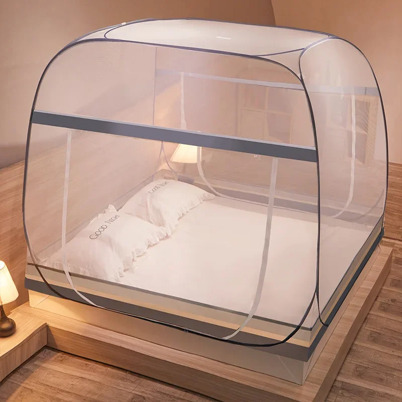 Outdoor Yurt Camping - Yurta mongola Letto matrimoniale Zanzariera Biancheria