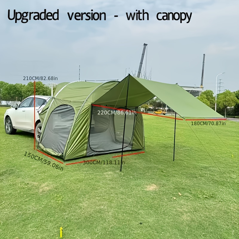 Tenda da Campeggio per Auto, T - Outdoor Camping Car Tail Tent recensione e prezzo