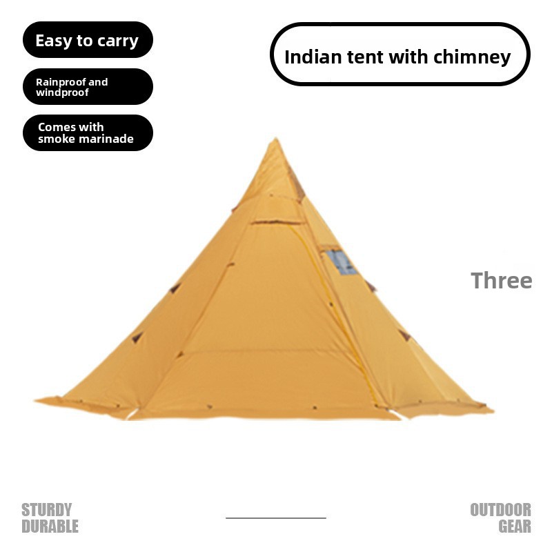 Tenda a piramide, tenda indian - Outdoor Yurt Camping recensione e prezzo