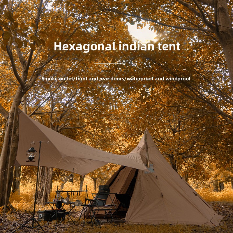 Tenda a piramide, tenda indian - Outdoor Yurt Camping recensione e prezzo