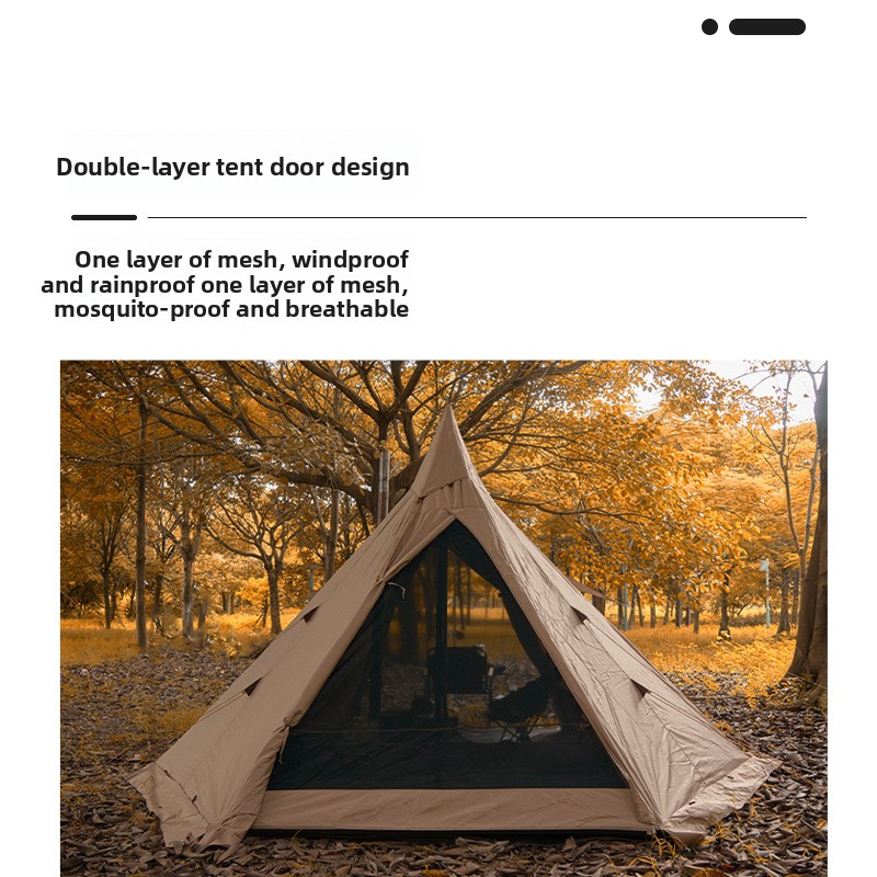 Tenda a piramide, tenda indian - Outdoor Yurt Camping recensione e prezzo