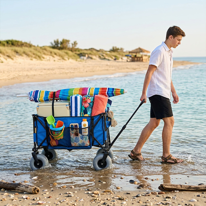 Carrello da Spiaggia Pieghevol - Outdoor Camping Folding Table recensione e prezzo