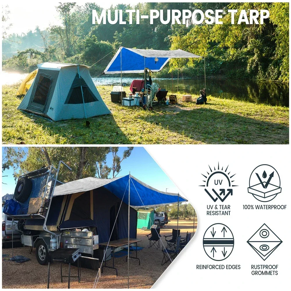 Telo Impermeabile Grande in PE - Waterproof Tarp Shelter recensione e prezzo