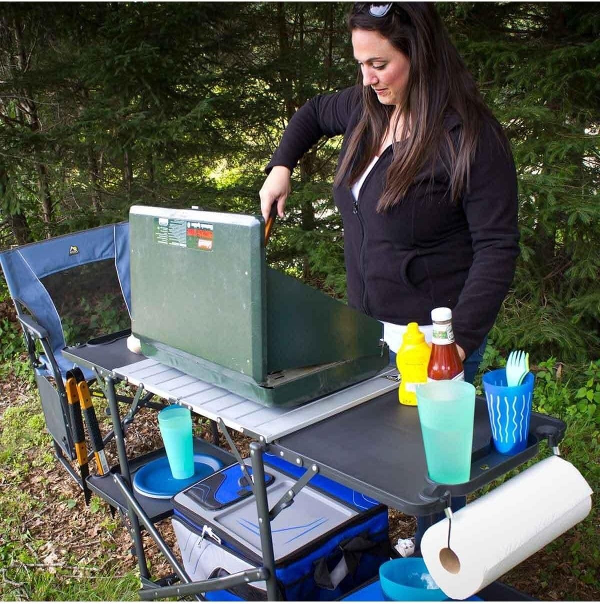 Tavolo da campeggio pieghevole - Outdoor Camping Folding Table recensione e prezzo
