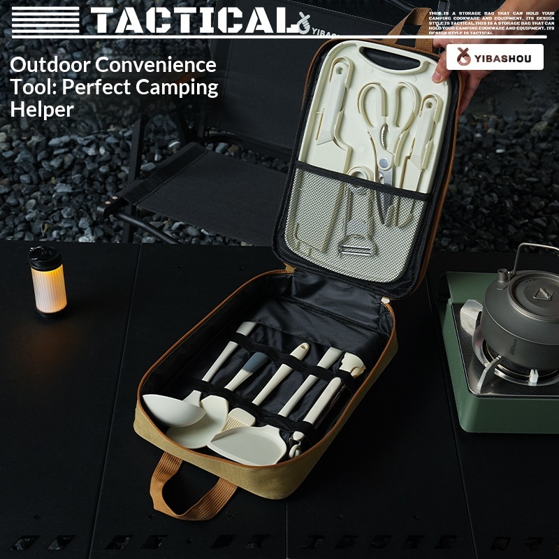 Set di utensili da cucina port - Outdoor Camping Kitchen Set recensione e prezzo