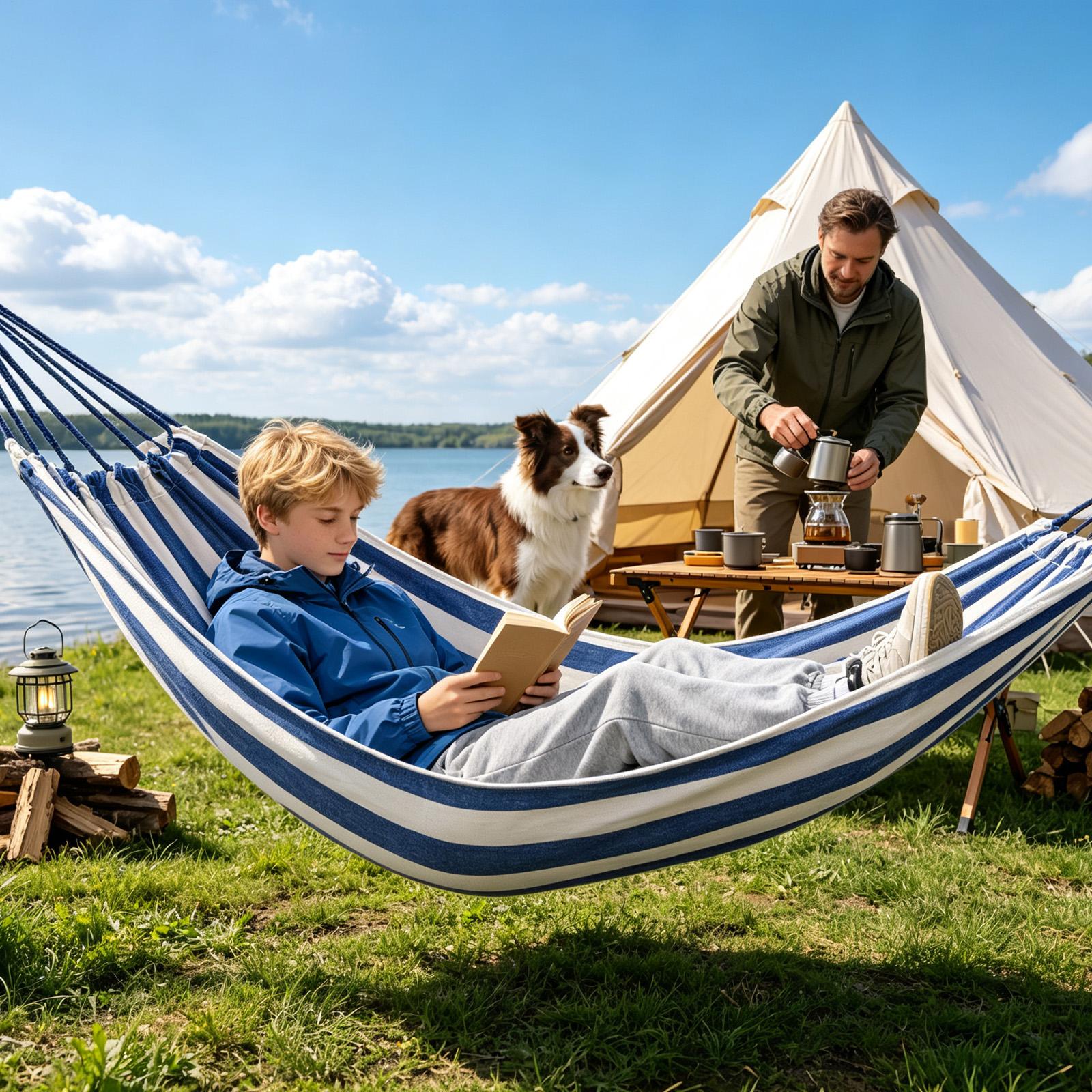 Amaca Portatile 200x150cm, Com - Camping Hammock recensione e prezzo