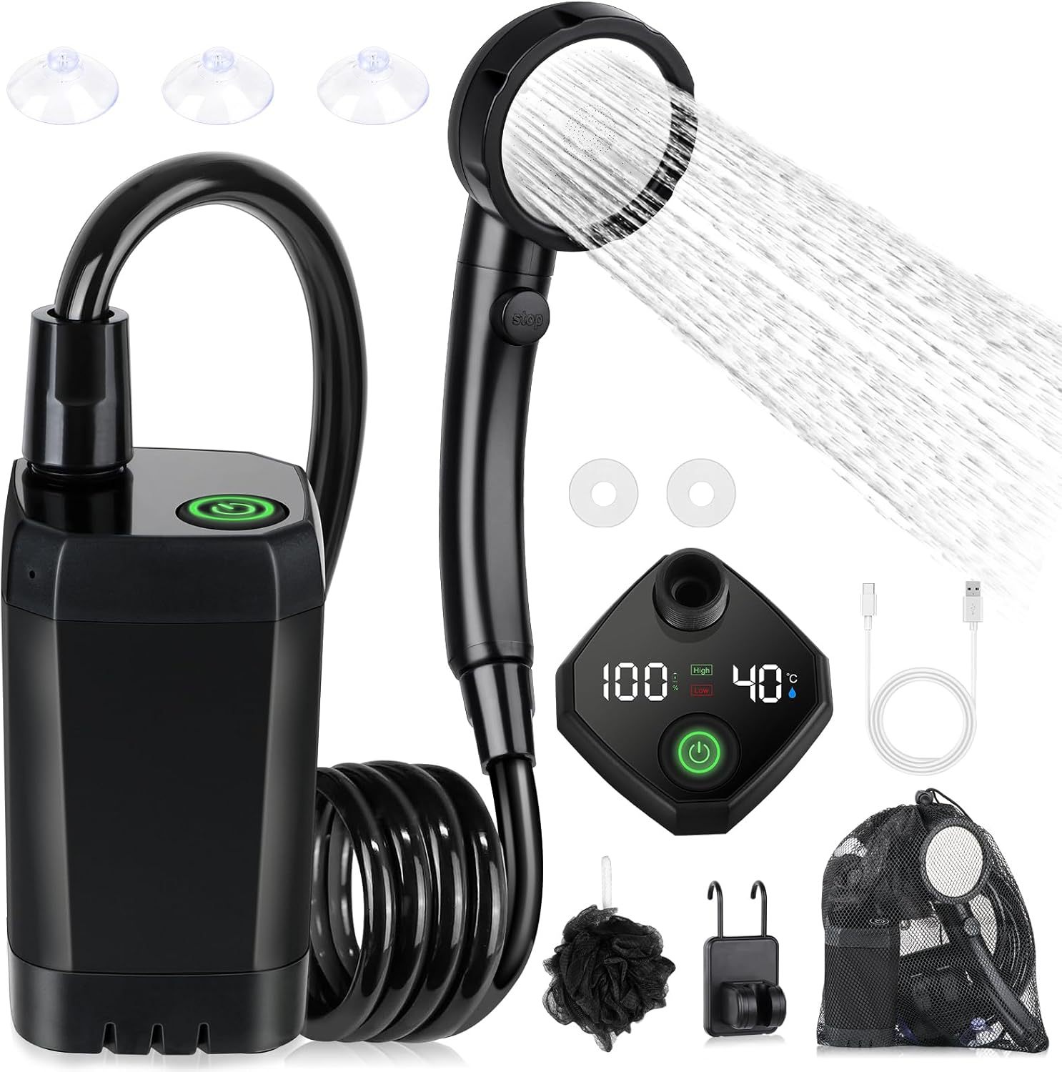 Doccia Elettrica Portatile Aut - Outdoor Camping Showers recensione e prezzo