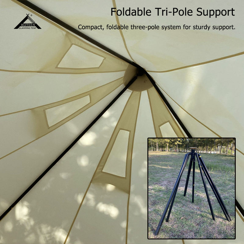 Tenda a campana in cotone per  - Outdoor Yurt Camping recensione e prezzo