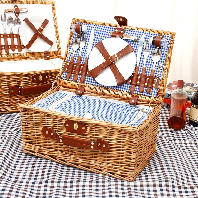 Cesto da Picnic per Famiglie,  - Outdoor Camping Food recensione e prezzo