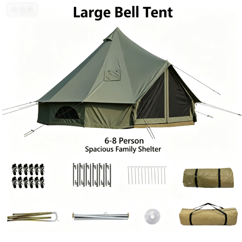 Tenda a piramide in tessuto Ox - Outdoor Yurt Camping recensione e prezzo