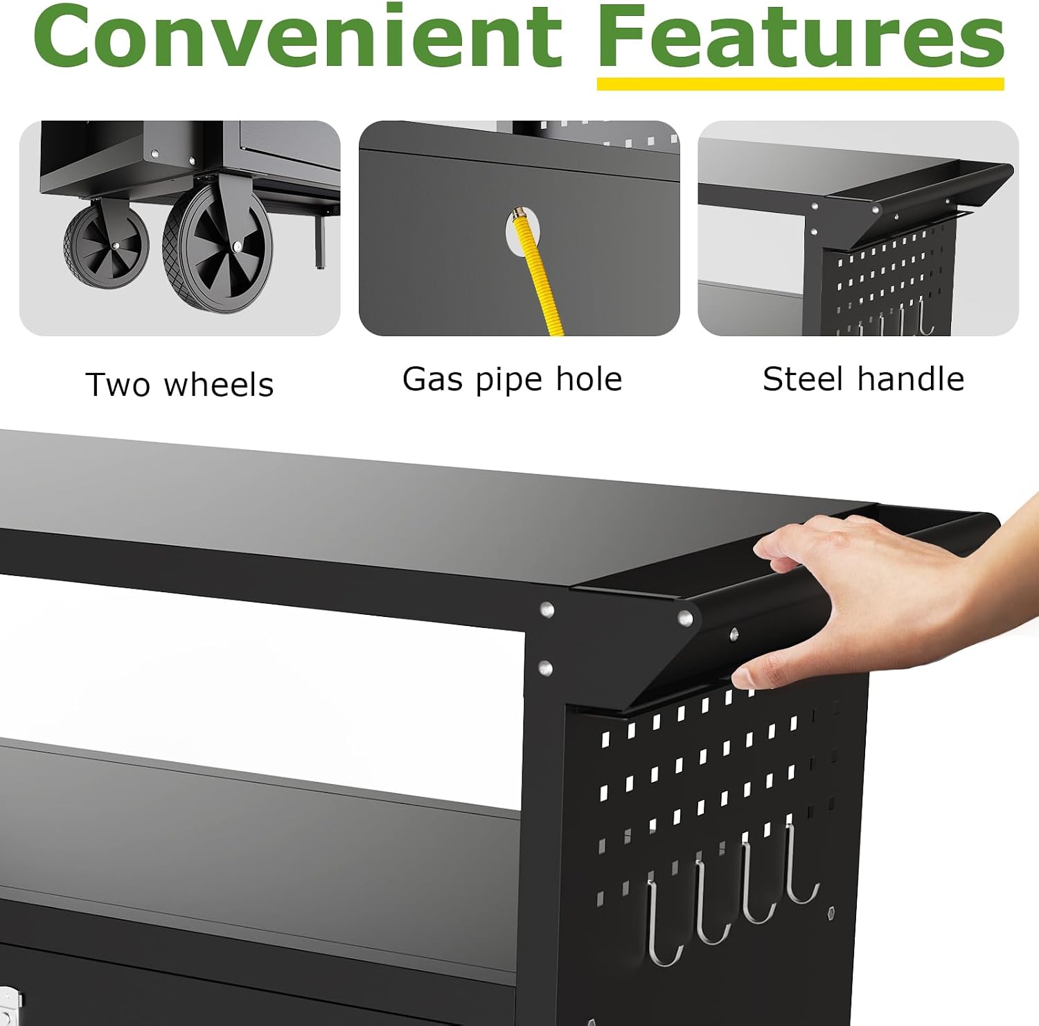 Carrello da esterno per barbec - Outdoor Camping Food recensione e prezzo