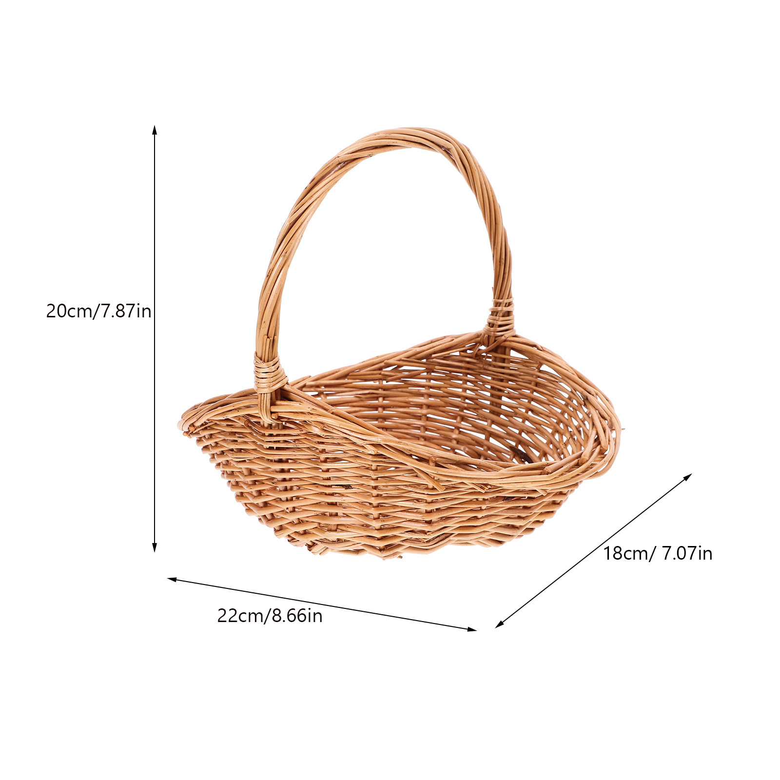 Cesto Intrecciato a Mano, Salv - Outdoor Camping Food recensione e prezzo