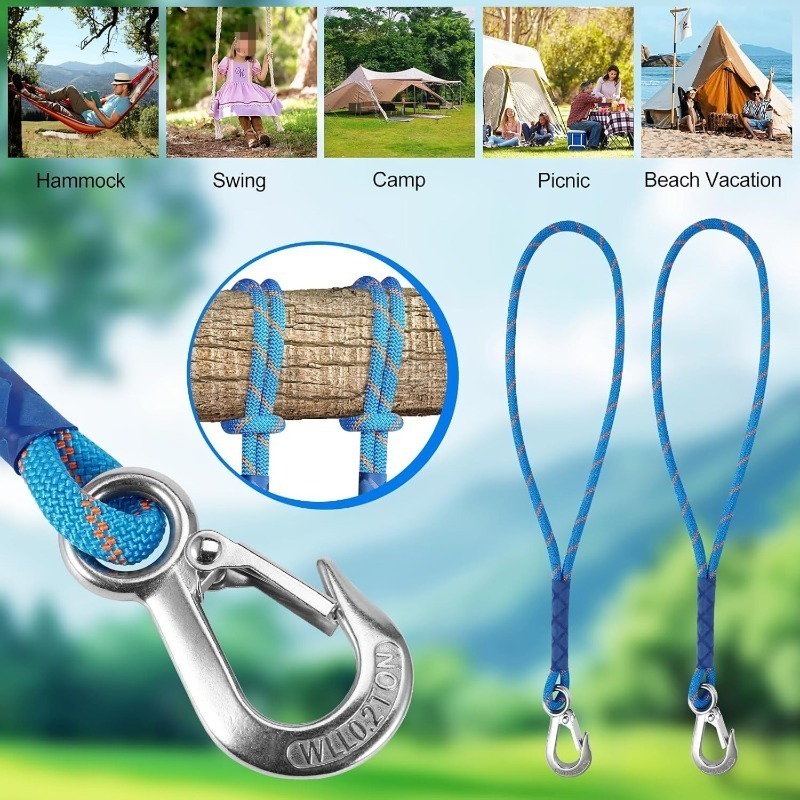 Corda in nylon con gancio in m - Camping Hammock recensione e prezzo