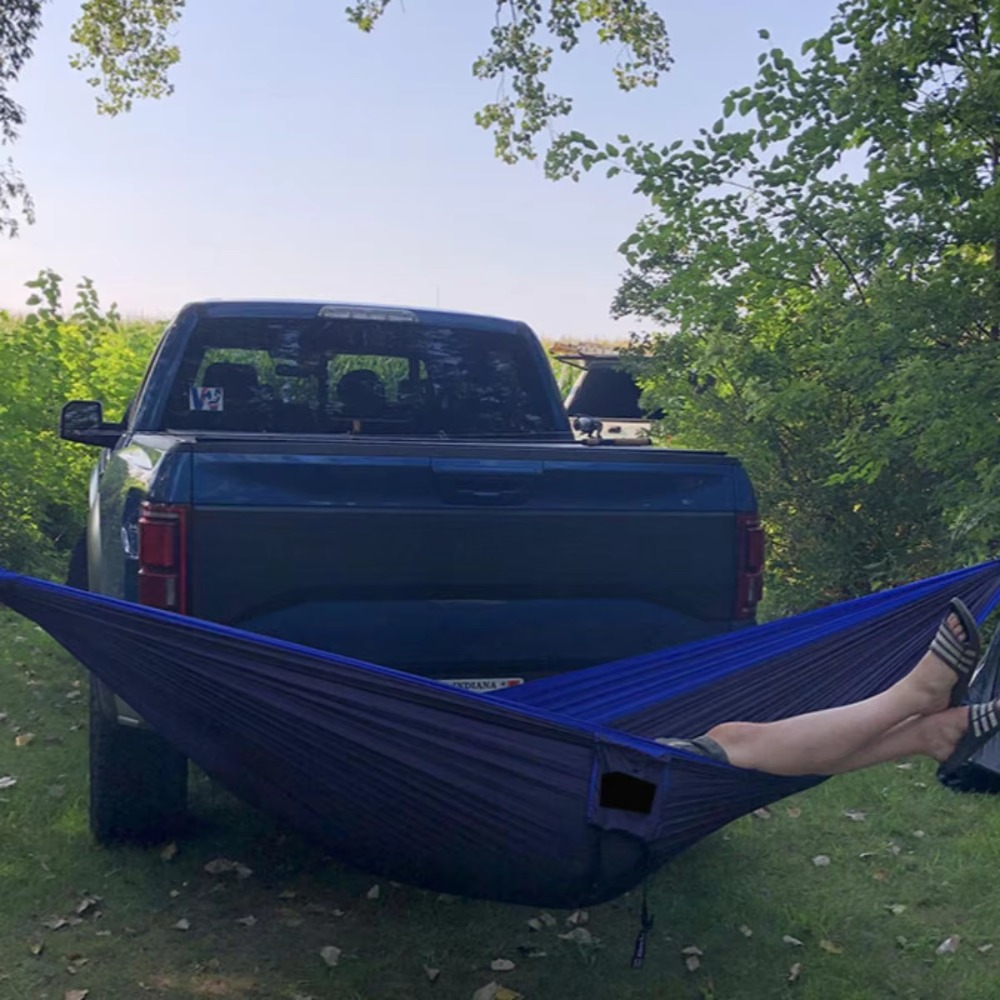 Amaca per auto, barra per rimo - Camping Hammock recensione e prezzo