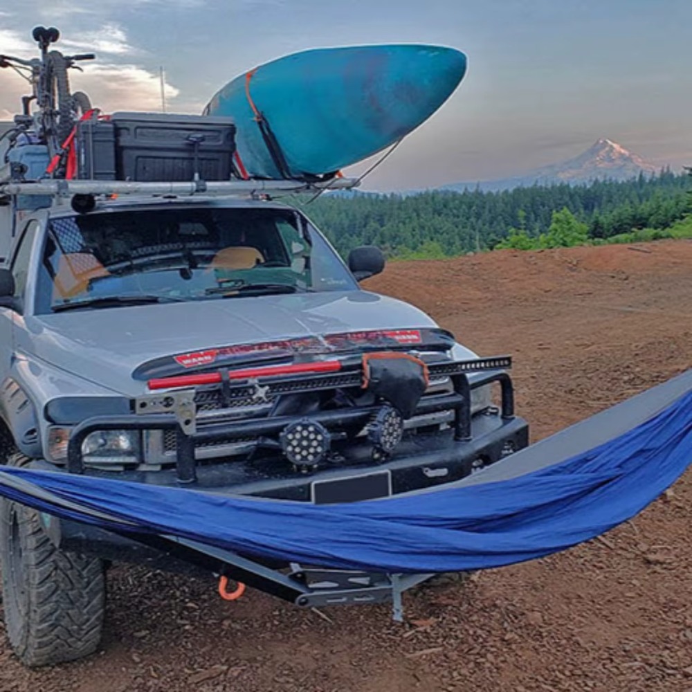 Amaca per auto, barra per rimo - Camping Hammock recensione e prezzo