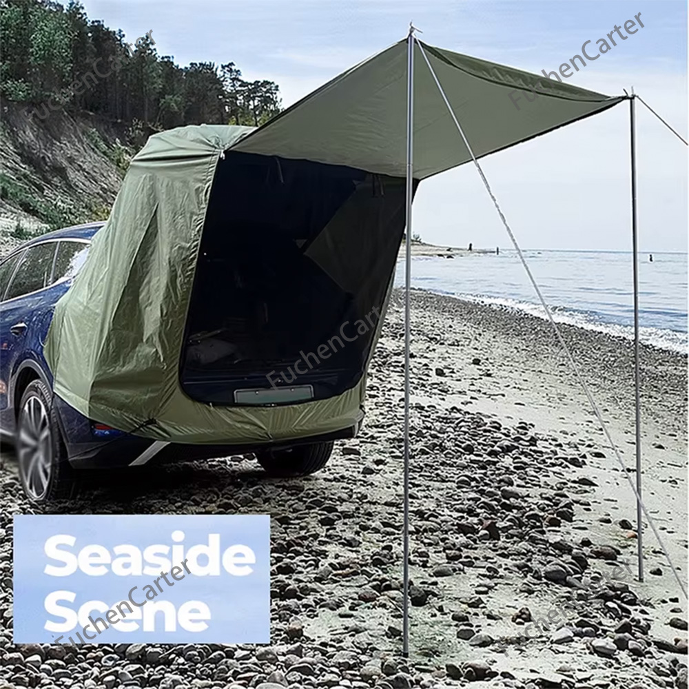 Tenda da Campeggio per Auto, I - Outdoor Camping Car Tail Tent recensione e prezzo