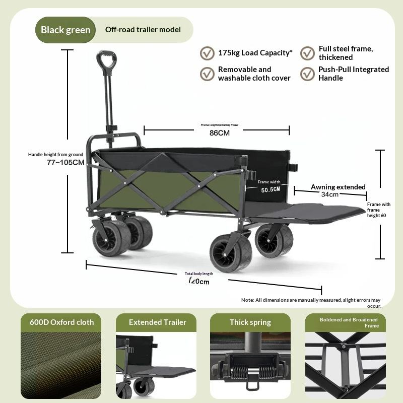 Carrello Pieghevole a Quattro  - Outdoor Camping Folding Table recensione e prezzo