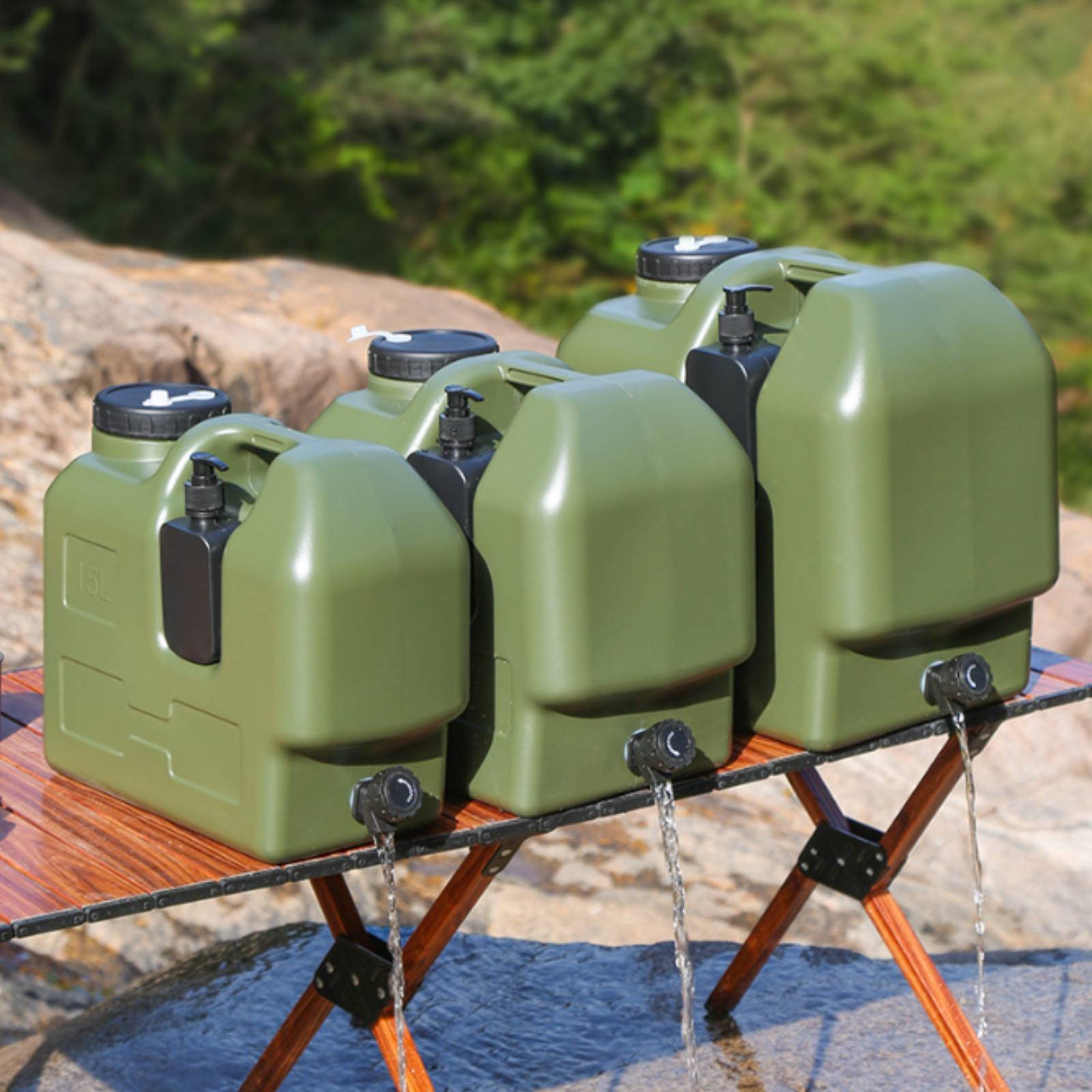Contenitore per acqua con rubi - Outdoor Camping Food recensione e prezzo