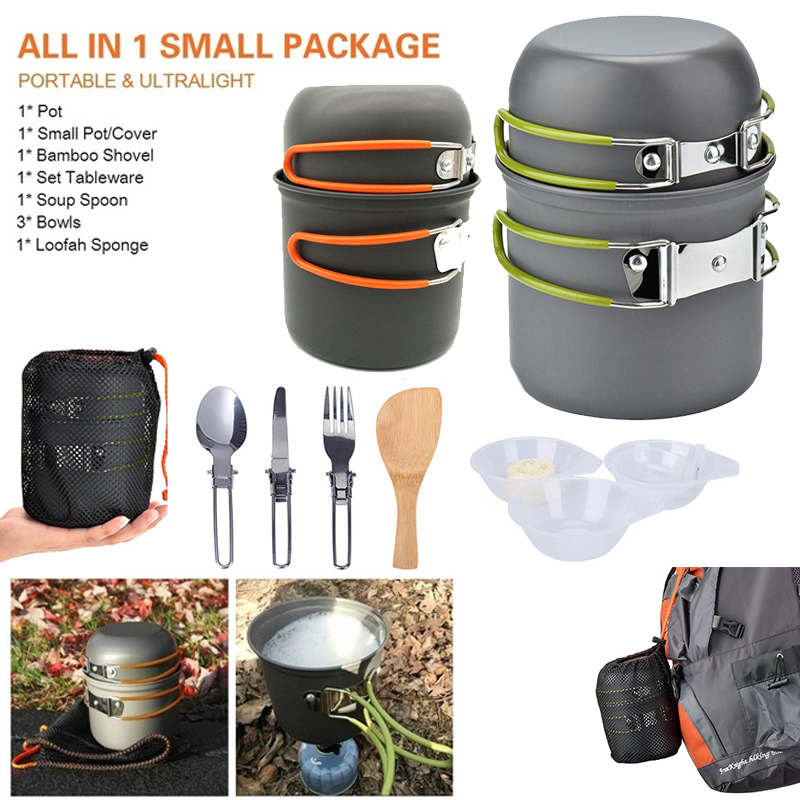 Nuovo vaso da campeggio portat - Outdoor Camping Kitchen Set recensione e prezzo