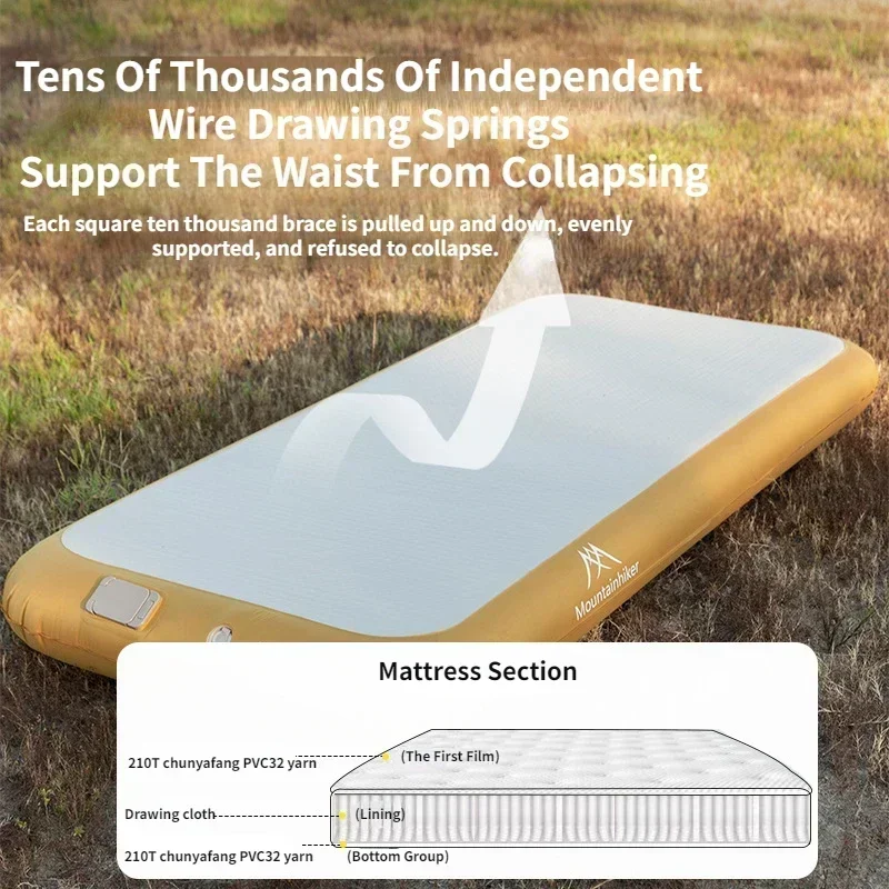 Mountainhiker Materasso Gonfia - Bed Outdoor Camping recensione e prezzo