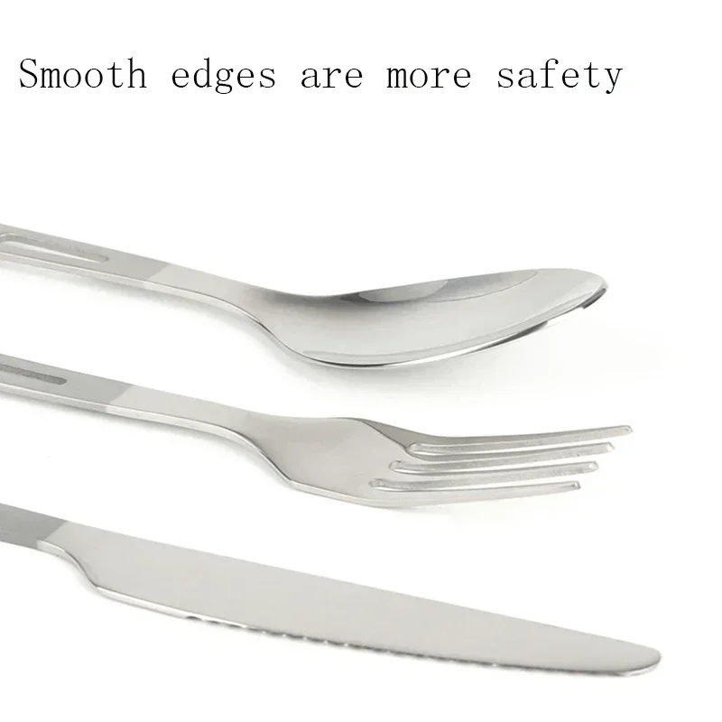 HWZBBEN Titanium Fork Spoon Kn - Outdoor Camping Kitchen Set recensione e prezzo