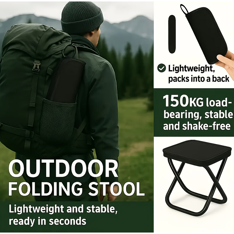    Sgabello da Pesca Pieghevo - Outdoor Camping Stores recensione e prezzo