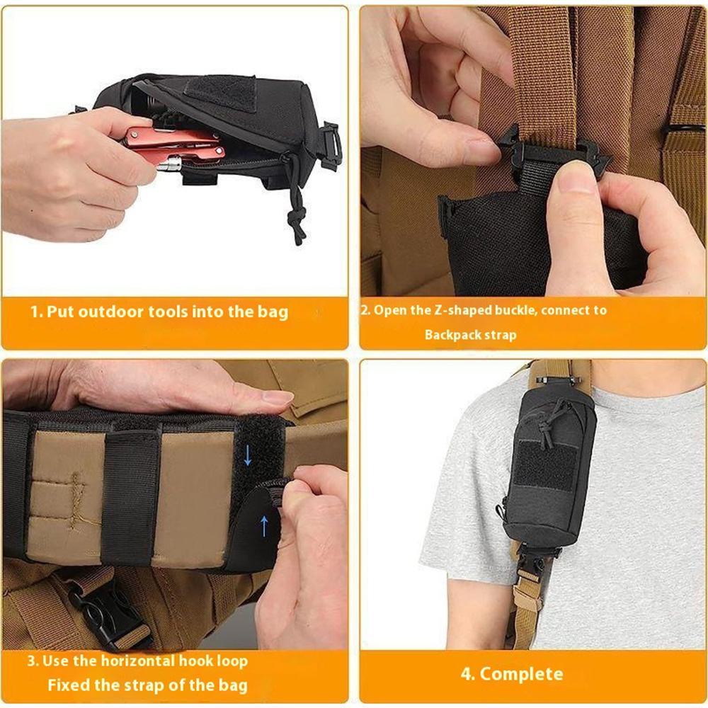 Borsa Tattica MOLLE con Tracol - Outdoor Camping Stores recensione e prezzo