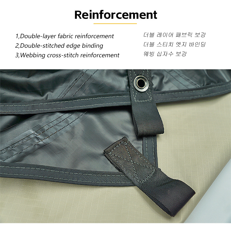 19 punti appesi Telo con rives - Waterproof Tarp Shelter recensione e prezzo