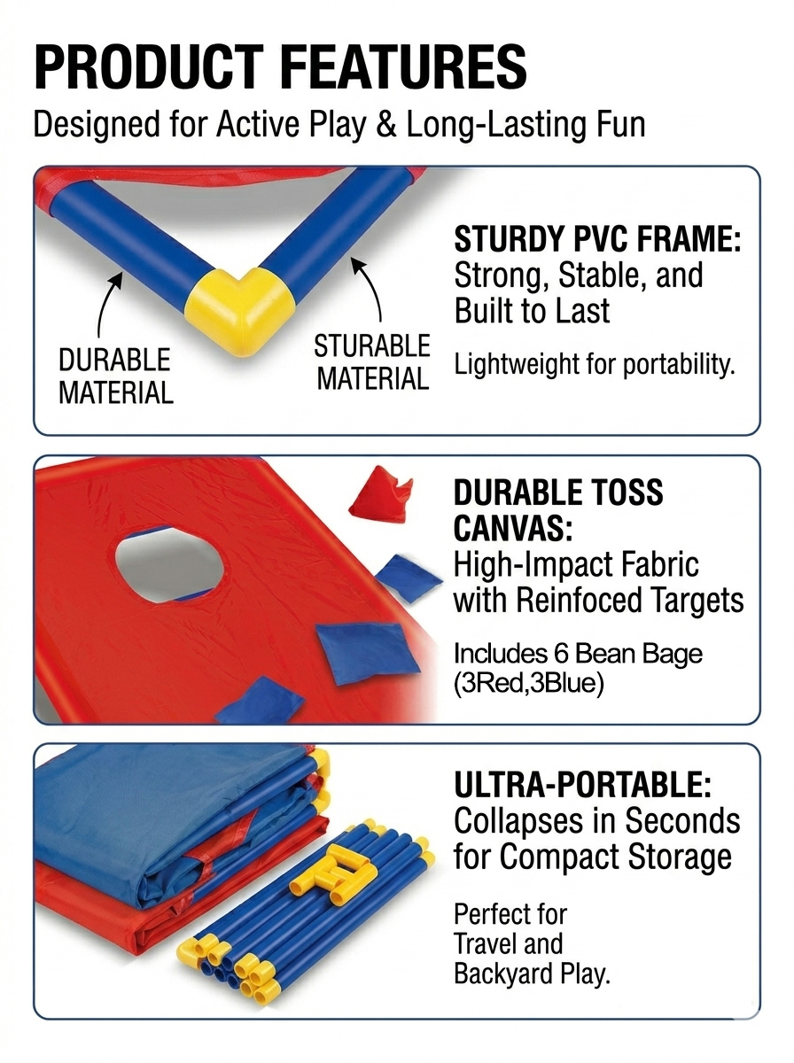 Gioco Portatile del Lancio dei - Outdoor Camping Games For Adults recensione e prezzo