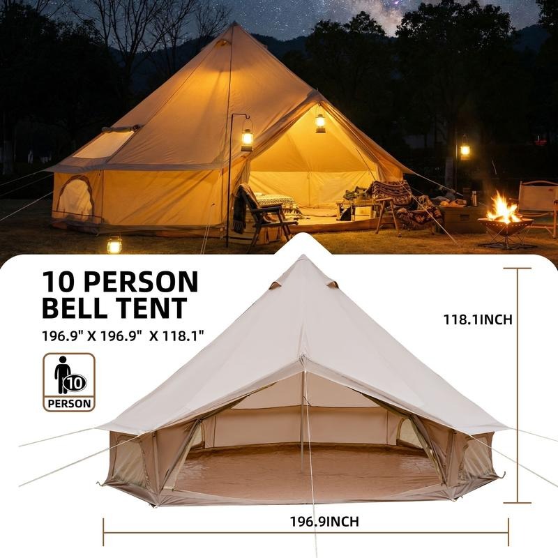 Tenda a Campana 4 Stagioni 16. - Outdoor Yurt Camping recensione e prezzo