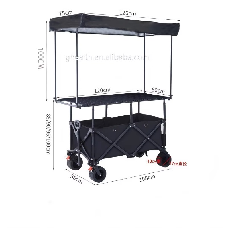 Carrello Pieghevole in Acciaio - Outdoor Camping Folding Table recensione e prezzo