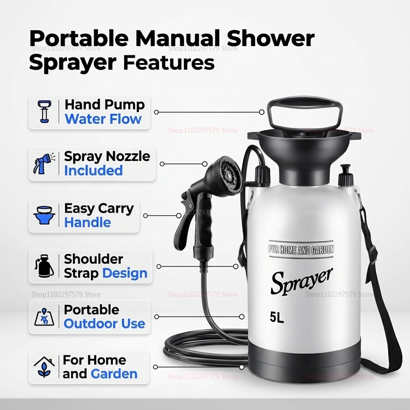 Doccia Portatile da Campeggio  - Outdoor Camping Showers recensione e prezzo