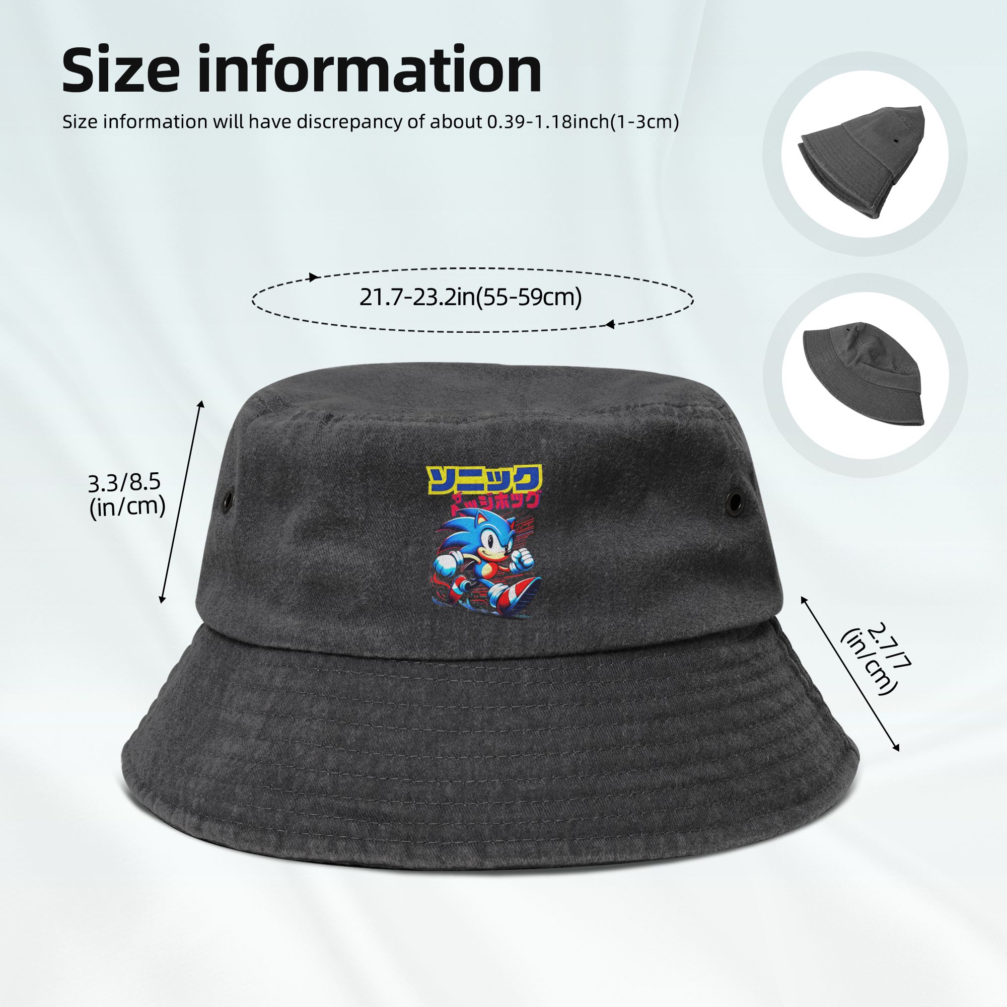 Cappelli a secchiello in denim - Outdoor Camping Games For Adults recensione e prezzo