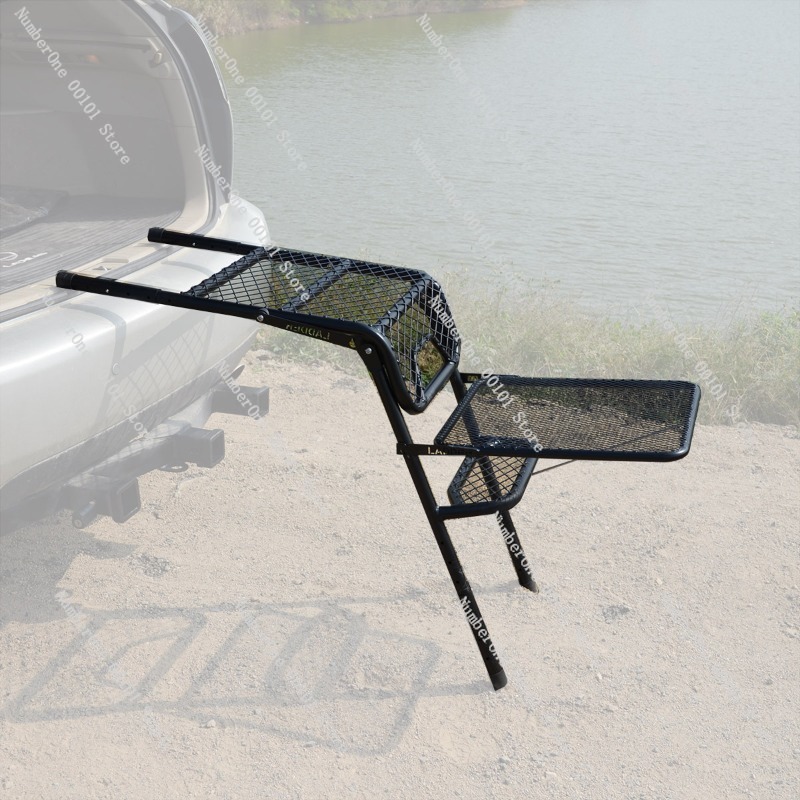 Combinazione di scaletta e tav - Outdoor Camping Folding Table recensione e prezzo