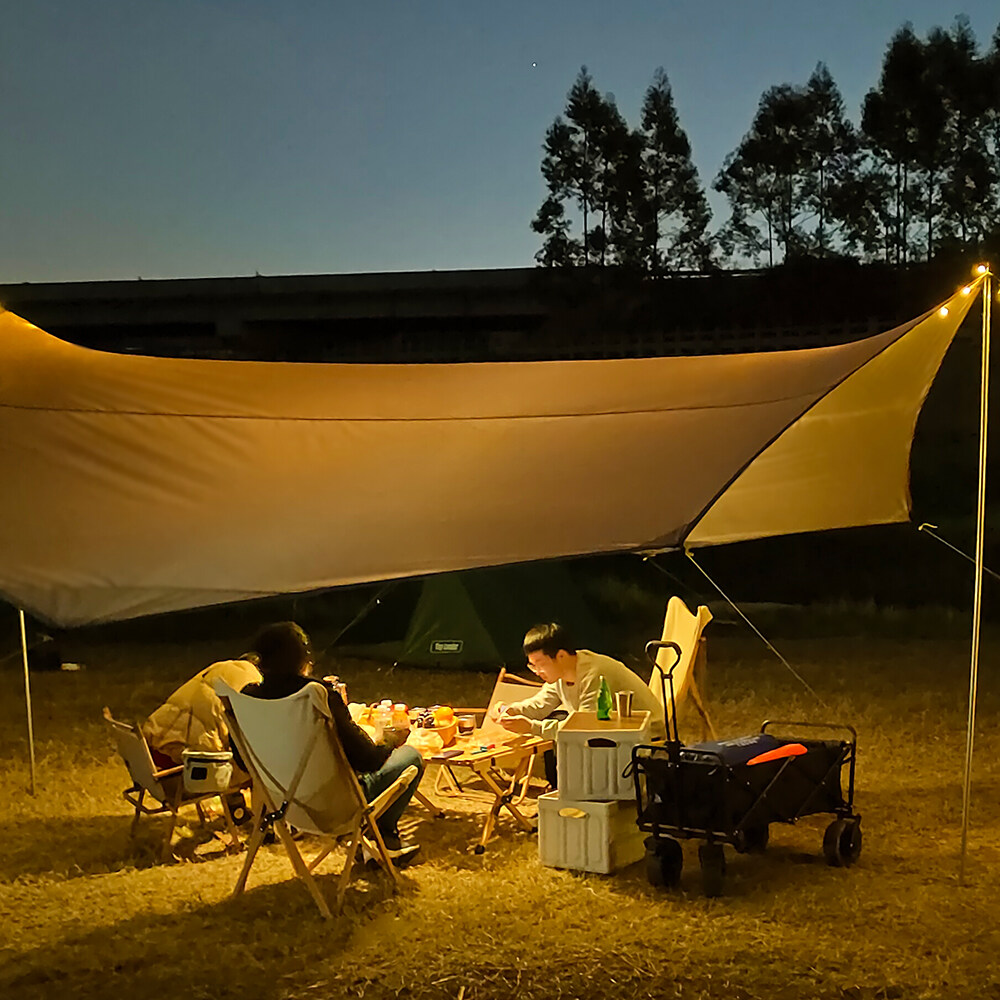 Octagon 5.1x5.1m grande telo i - Waterproof Tarp Shelter recensione e prezzo
