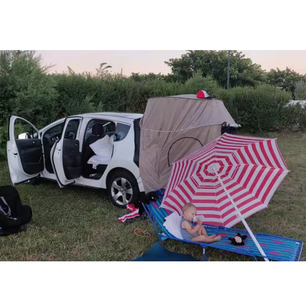 Tetto posteriore dell'auto att - Outdoor Camping Car Tail Tent recensione e prezzo