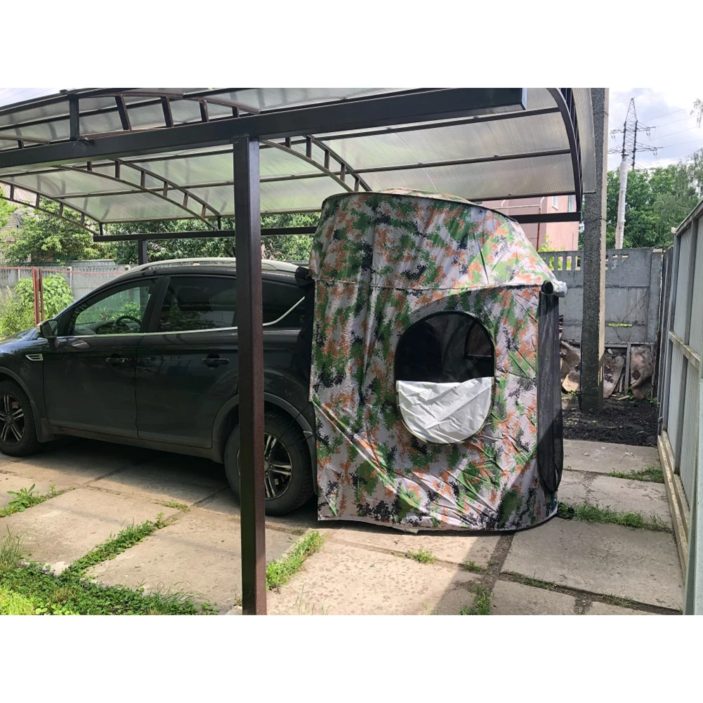 Tetto posteriore dell'auto att - Outdoor Camping Car Tail Tent recensione e prezzo